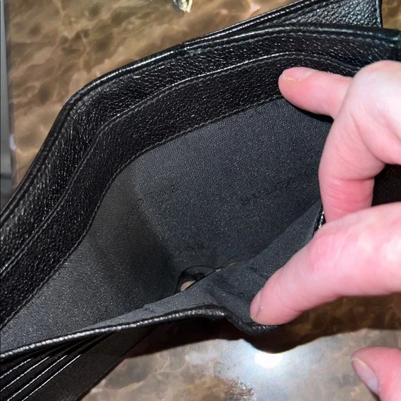 Bvlgari Black Leather Wallet w/ COA - Picture 8 of 12